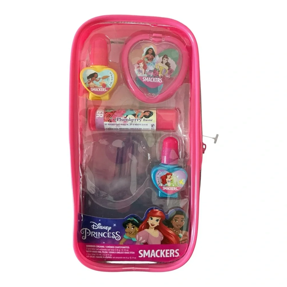 Disney Princess - Smackers‎ Shimmer Makeup Set - Lip Balm Kit